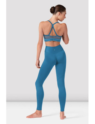 Legging danse femme Bloch Anna V avant - noir, taille haute élégante - P80001 | FAME LA MAISON DE LA DANSE