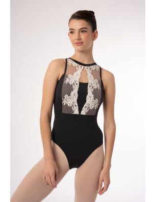 Justaucorps Francesca Intermezzo – dentelle florale crochet, danse classique élégante - 31705 | FAME LA MAISON DE LA DANSE