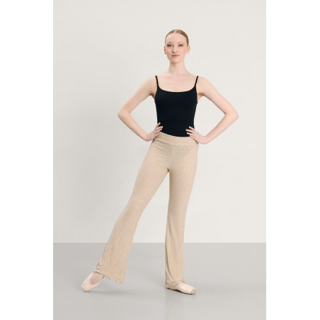 Pantalon GRACIELLA Intermezzo – taille haute, coupe flare, maille douce et élégante - 5563 | FAME LA MAISON DE LA DANSE