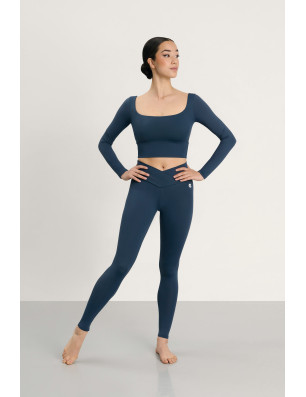 Leggings GLORIA Intermezzo – taille haute, ceinture croisée, confort et élégance pour danse - 5565 | FAME LA MAISON DE LA DANSE