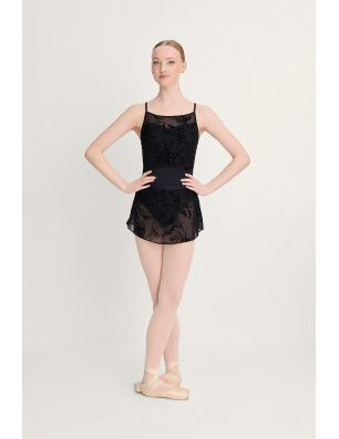 Jupe GIOCONDA Intermezzo – tulle floqué, ceinture Meryl®, élégance et fluidité pour danse classique - 7018 | FAME LA MAISON DE L
