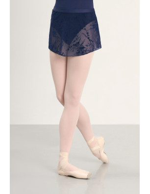 Jupe GIOCONDA Intermezzo – tulle floqué, ceinture Meryl®, élégance et fluidité pour danse classique - 7018 | FAME LA MAISON DE L