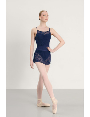 Jupe GIOCONDA Intermezzo – tulle floqué, ceinture Meryl®, élégance et fluidité pour danse classique - 7018 | FAME LA MAISON DE L