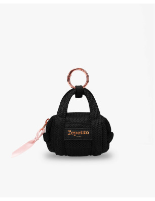 Porte‑clés Polochon Noir – Mini Sac Iconique | Repetto - Fame La Maison de la Danse