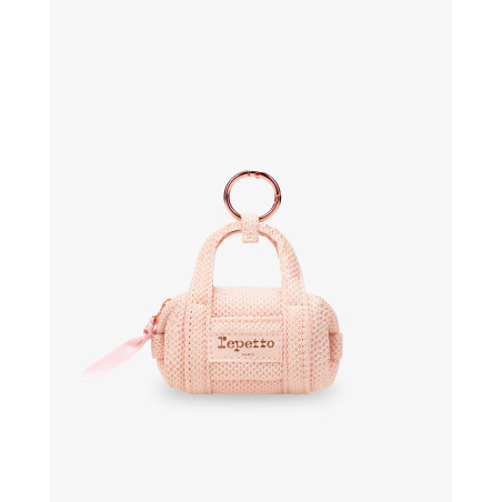 Porte‑clés Polochon Rose Icône – Mini Sac Iconique | Repetto - Fame La Maison de la Danse