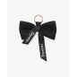 Porte-clés nœuds noir Repetto A0155M
