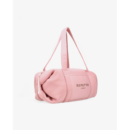 Sac Polochon Jersey M Rose Blush – Iconique & Souple | Repetto - Fame La Maison de la Danse