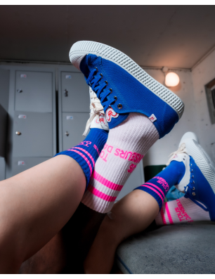 Chaussettes Bleu Électrique | Tous Danseurs - FAME LA MAISON DE LA DANSE