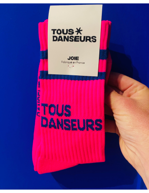 Chaussettes Rose fluo| Tous Danseurs - FAME LA MAISON DE LA DANSE