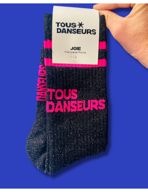 Chaussettes Noires pailletées | Tous Danseurs - FAME LA MAISON DE LA DANSE
