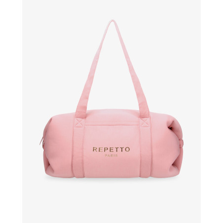 Sac Polochon Jersey L Rose Blush – Grand Classique Souple | Repetto B0233J - Fame La Maison de la Danse