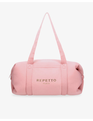 Sac Polochon Jersey L Rose Blush – Grand Classique Souple | Repetto B0233J - Fame La Maison de la Danse