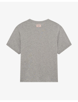 T‑Shirt Ballet Urbain Gris Chiné Clair – Coupe Oversize | Repetto S0728 - Fame La Maison de la Danse