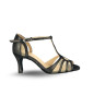 Chaussures Or Cuir Merlet SYRIAM 1446