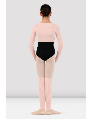 Bloch Willow CW11005 – Jambières tricot au‑dessus du genou pour fille | Fame La Maison de la Danse