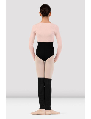 Bloch Willow CW11005 – Jambières tricot au‑dessus du genou pour fille | Fame La Maison de la Danse