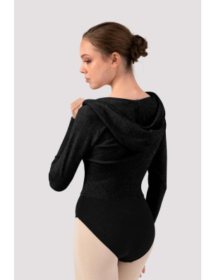 Bloch Orion J13003 – Sweat à capuche tricoté femme | Fame La Maison de la Danse