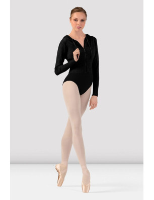 Bloch Orion J13003 – Sweat à capuche tricoté femme | Fame La Maison de la Danse