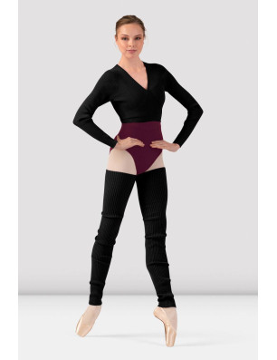 Bloch Celeste Z30018 – Cache‑cœur en maille femme | Fame La Maison de la Danse