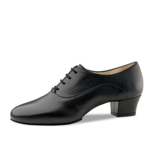 Werner Kern Runa – Chaussure de danse brocart noir 3,5 cm | Fame La Maison de la Danse