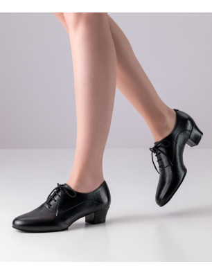 Werner Kern Runa – Chaussure de danse brocart noir 3,5 cm | Fame La Maison de la Danse