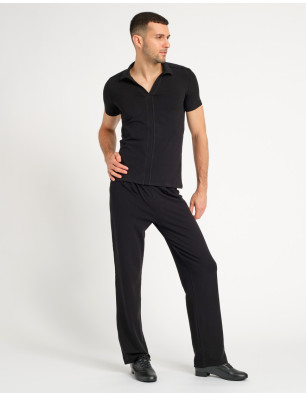 Temps Danse OTELLO – T‑shirt danse homme col chemise | Fame La Maison de la Danse