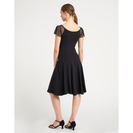 Temps Danse DARLENE – Robe de danse manches tulle | Fame La Maison de la Danse