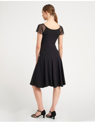 Temps Danse DARLENE – Robe de danse manches tulle | Fame La Maison de la Danse