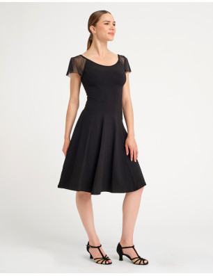 Temps Danse DARLENE – Robe de danse manches tulle | Fame La Maison de la Danse