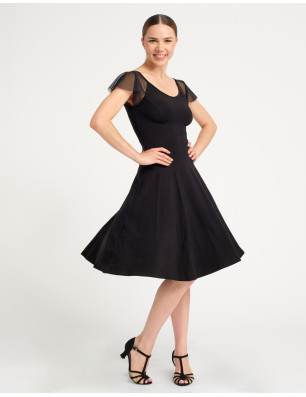 Temps Danse DARLENE – Robe de danse manches tulle | Fame La Maison de la Danse