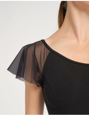 Temps Danse DARLENE – Robe de danse manches tulle | Fame La Maison de la Danse