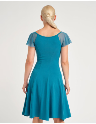Temps Danse DARLENE – Robe de danse manches tulle | Fame La Maison de la Danse