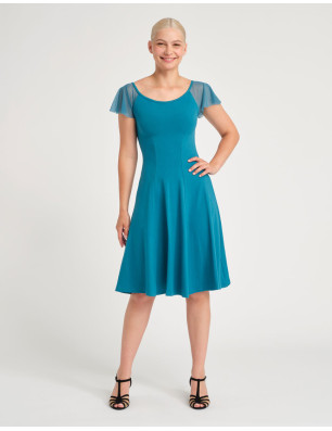 Temps Danse DARLENE – Robe de danse manches tulle | Fame La Maison de la Danse