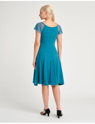 Temps Danse DARLENE – Robe de danse manches tulle | Fame La Maison de la Danse