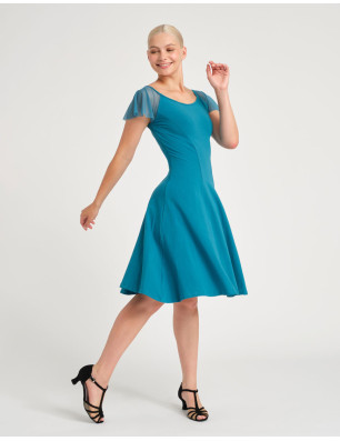 Temps Danse DARLENE – Robe de danse manches tulle | Fame La Maison de la Danse