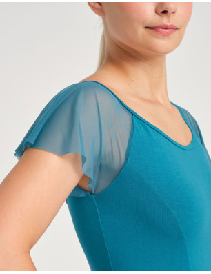 Temps Danse DARLENE – Robe de danse manches tulle | Fame La Maison de la Danse