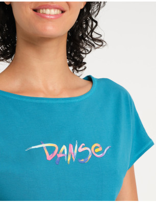 Temps Danse AGILE JR RAINBOW – Crop top fille danse | Fame La Maison de La Danse