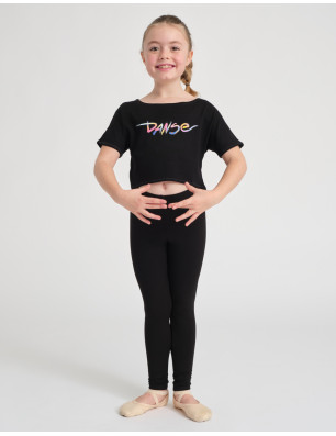 Temps Danse AGILE JR RAINBOW – Crop top fille danse | Fame La Maison de La Danse