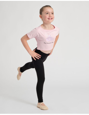 T-Shirt Danse Fille - AGILE JR STARS TEMPS DANSE - FAME LA MAISON DE LA DANSE