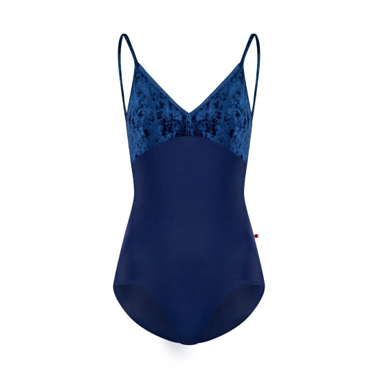 Yumiko DARIA Cosmo Dark Blue – Justaucorps velours | Fame La Maison de La Danse