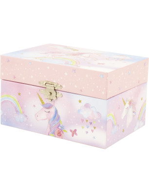 Coffre Musical Licorne Arc‑en‑Ciel – Boîte à bijoux enfant | Fame La Maison de la Danse