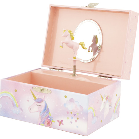 Coffre Musical Licorne Arc‑en‑Ciel – Boîte à bijoux enfant | Fame La Maison de la Danse