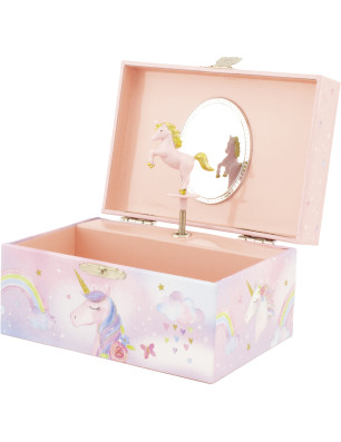 Coffre Musical Licorne Arc‑en‑Ciel – Boîte à bijoux enfant | Fame La Maison de la Danse