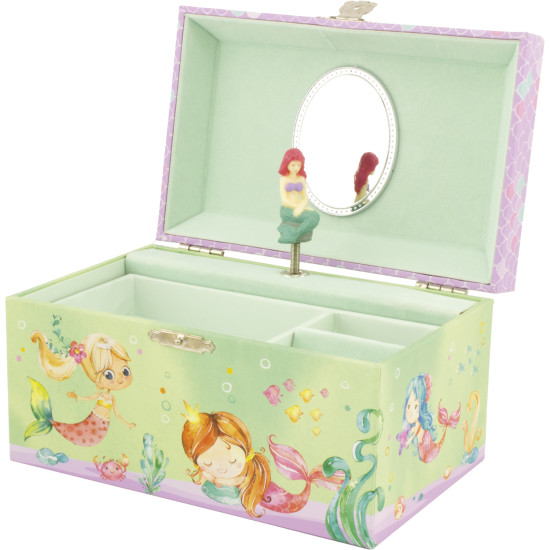 Coffre Musical Sirène & Coquillage – Boîte à bijoux enfant | Fame La Maison de la Danse