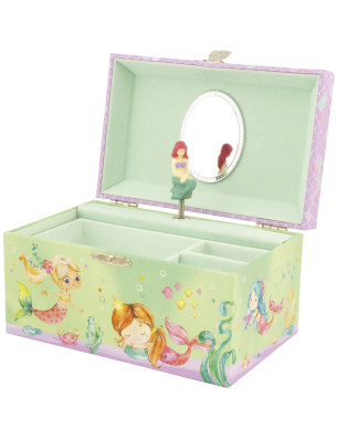 Coffre Musical Sirène & Coquillage – Boîte à bijoux enfant | Fame La Maison de la Danse