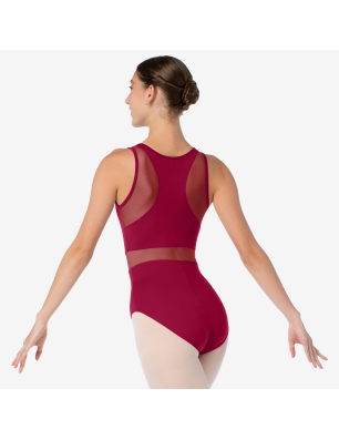Justaucorps Enya SL133 – Dos Mesh & Coutures Princesse | Só Dança - Fame La Maison de la Danse