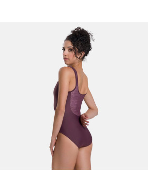 Justaucorps Michela BY66 – Deux‑tons & Mesh | Só Dança - Fame La Maison de la Danse