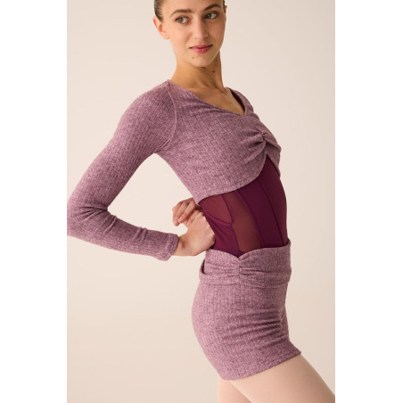 Top thermique chaud à nœud décoratif – Pridance 303 | Fame La Maison de la Danse