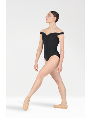 Justaucorps dos V en tulle chair – Harmony 3899 | Fame La Maison de la Danse