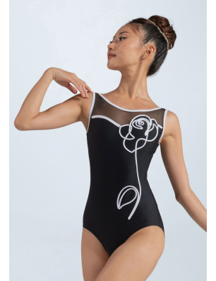 Justaucorps Monet Ballet Rosa – Lycra Mat & Dos V | Fame la maison de la danse